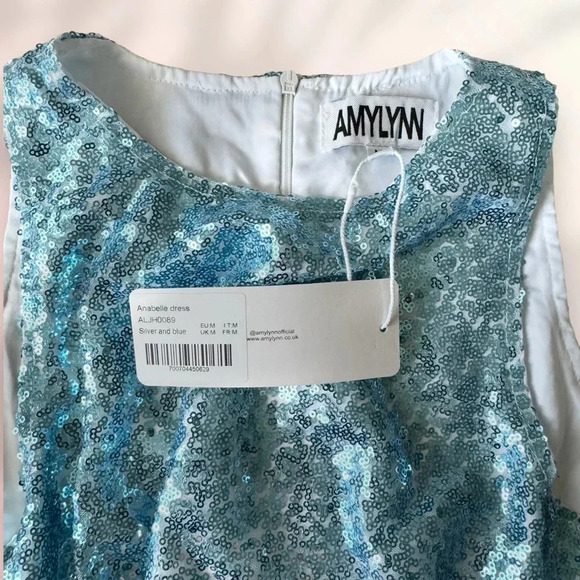 NWT AMY LYNN Annabelle Cut Out Sequin Fringe Dress Coastal Cowgirl Size M - Picture 9 of 15